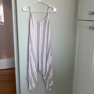 Aqua stripped dress - red white and blue. Size xs. 10//10 condition